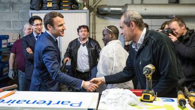 EU establishment awaits Emmanuel Macron victory as if for the Messiah