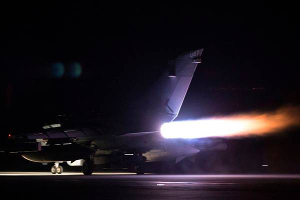 Theresa May refuses to rule out further Syria strikes