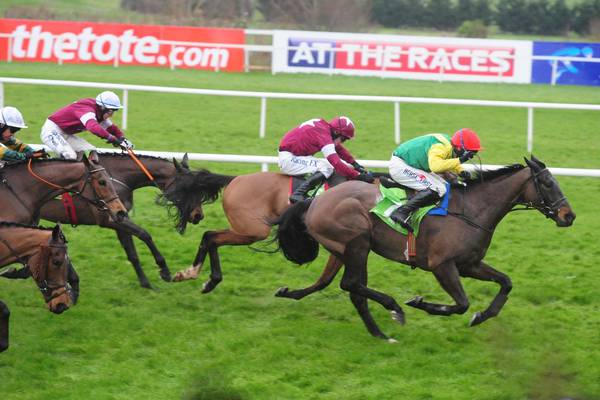 Sizing John has measure of opponents in thrilling Irish Gold Cup