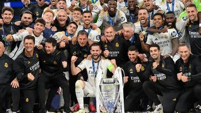 Real Madrid strike twice in second half to secure 15th Champions League crown