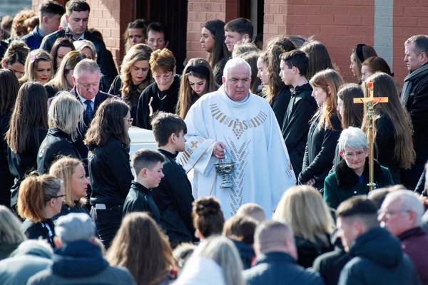 Funeral of girl killed in Cork crash told her memory ‘will never die’