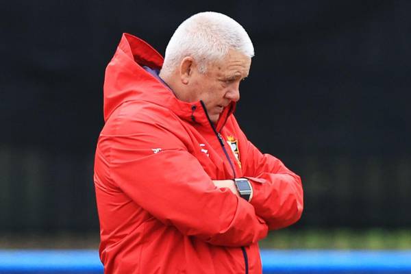 Lions Tour: Gatland eyeing aerial security with new XV