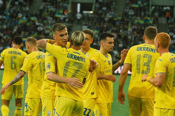Ukraine’s football team returns to action in Monchengladbach friendly