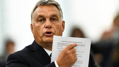 European Parliament votes to rebuke Hungary