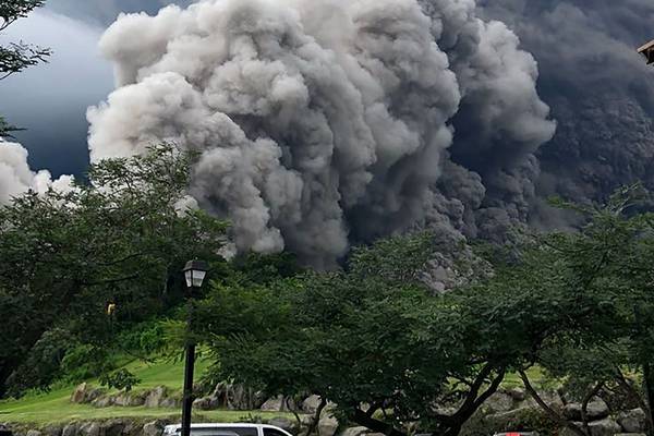 Guatemala volcano: Dozens killed as Volcan de Fuego erupts