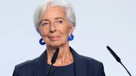 ECB will not start cutting interest rates in ‘next couple of quarters’, warns Lagarde