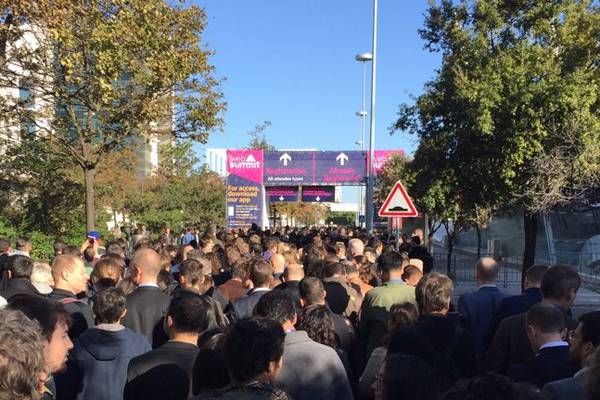 Web Summit ticket-holders not able to get into packed Lisbon venue