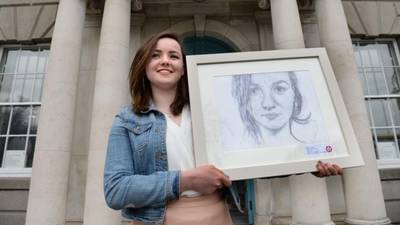 Self-portrait wins top prize in Texaco art competition