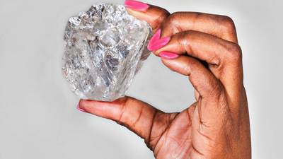 Diamond as big as a tennis ball  found in Botswana