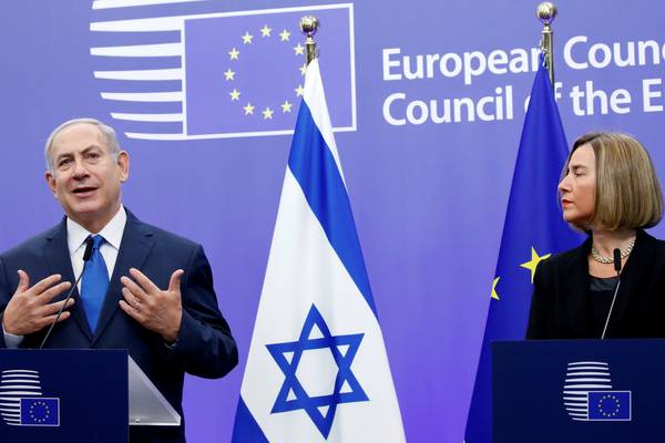 Netanyahu urges EU to reverse position on Jerusalem