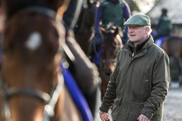 Mullins plays down chances of winning trainers’ title