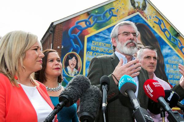 Ulster and British unionist alliances always  end in tears, warns Gerry Adams