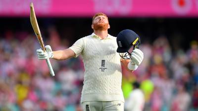 Jonny Bairstow scores first century of England’s Ashes series