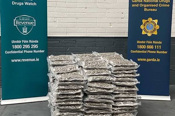 Two men (30s) charged following €2.1m cannabis seizure on Friday night