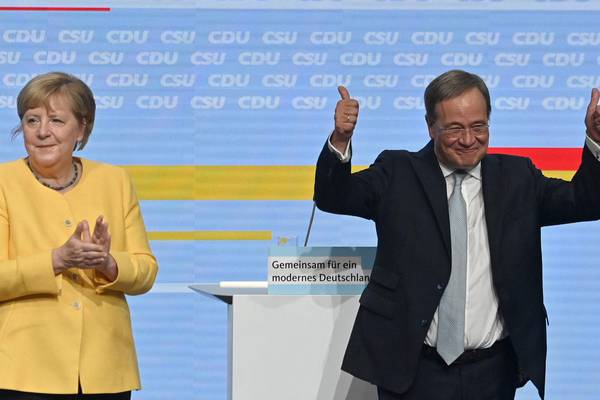 German election tightens up amid Laschet warnings