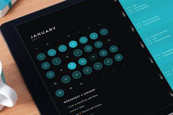 Moleskine calendar app is stylish and smart