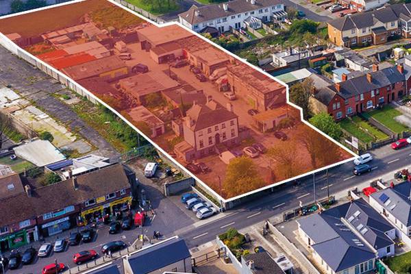 Crumlin village residential site seeks €1.4m