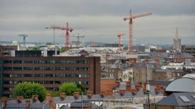Number of cranes on Dublin skyline has doubled since February 2016
