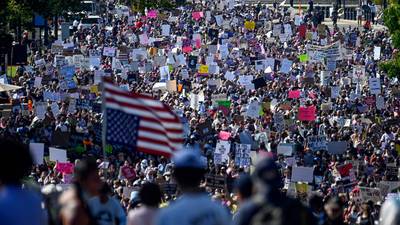 Abortion rights protests: Thousands attend rallies across US