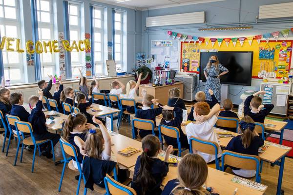 Coronavirus: Pupils return to primary schools in Northern Ireland