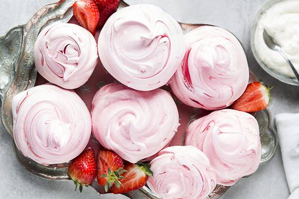 Pile ’em high: colourful meringues to grace any occasion