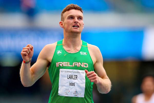 Marcus Lawler takes 200 metre bronze at World University Games in Naples
