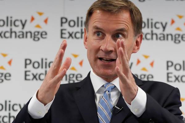 Jeremy Hunt’s plan makes no-deal Brexit almost inevitable