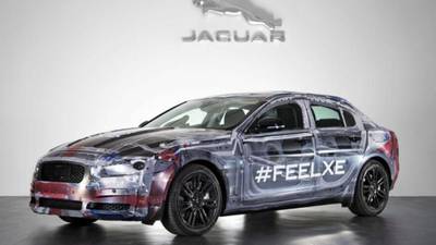 Jaguar leaves the wrapping on its new XE