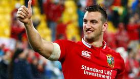 Sam Warburton: ‘Only half the job done’ for the Lions