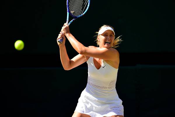 Injured Sharapova to miss Wimbledon qualifying