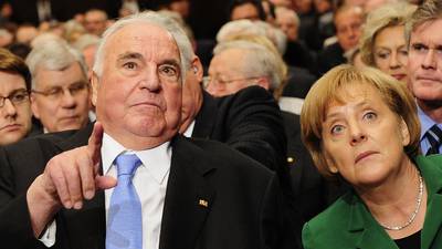 Helmut Kohl criticises ‘unilateralist actions’ in EU