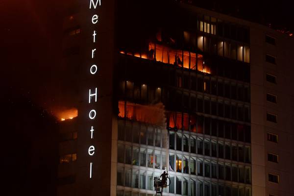 Fire Brigade chief rejects claims that service was lucky in Metro blaze
