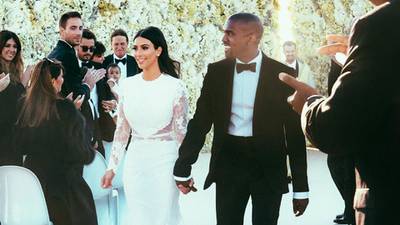 Kim, Kanye and the blessed union of celebrity and click