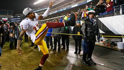 Redskins shoot down Eagles to claim NFC East title