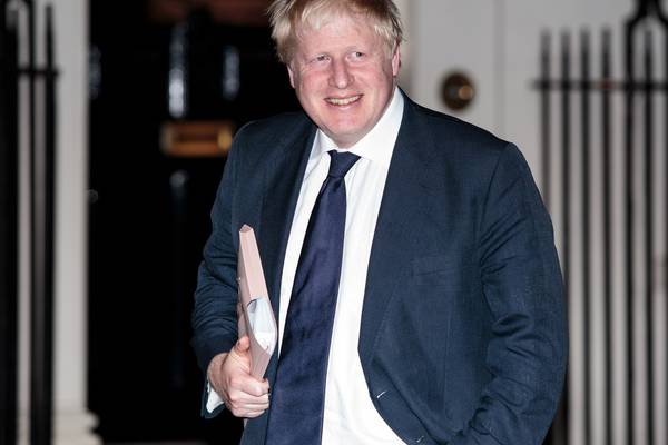 Boris Johnson warns May against special NI Brexit arrangement