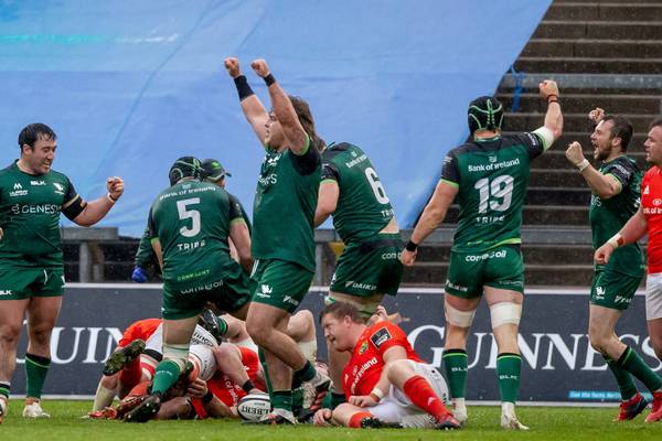 Munster left to rue errors as Connacht claim first Thomond Park win since 2015