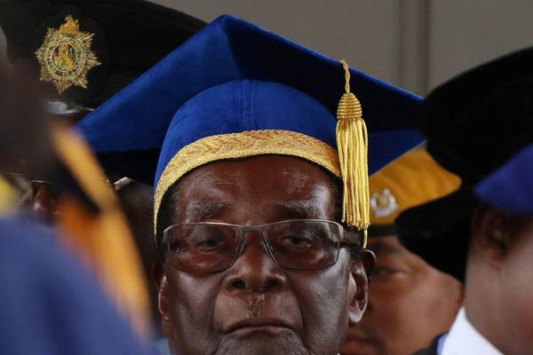 Zimbabwe’s Mugabe cried when he agreed to step down - report