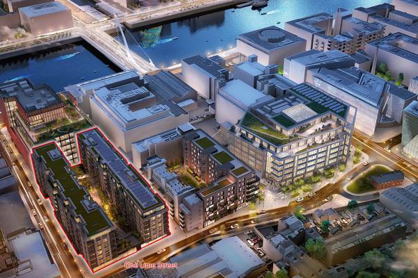 Marlet begins delivery of 216 apartments in Dublin’s south docklands
