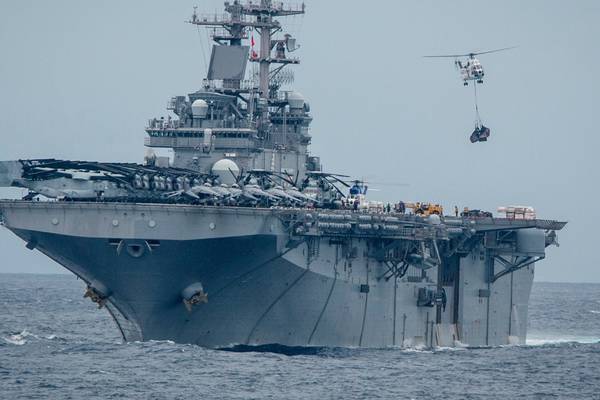 US navy ship ‘destroys’ Iranian drone, Trump says