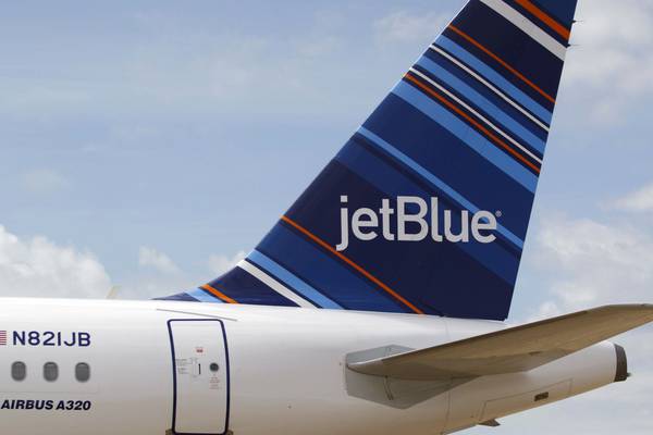 JetBlue to be first large US airline to offset emissions from domestic flights