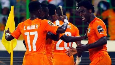 Bony scores twice as Ivory Coast book place in Africa Cup of Nations semi-final