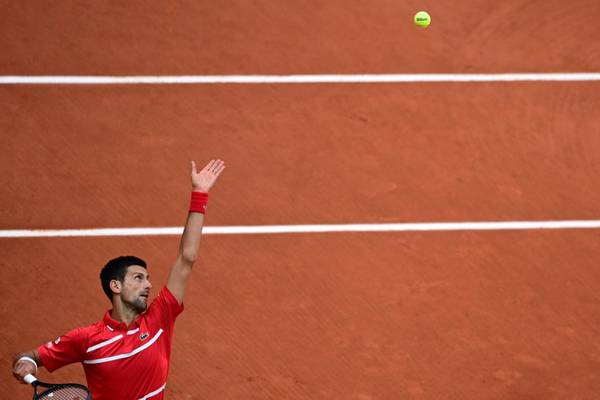 Novak Djokovic rings up career win number 70 at Roland Garros