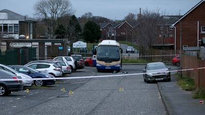Man shot in drive-by shooting outside Armagh primary school