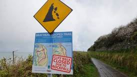 Bray-Greystones cliff walk: ‘It’s a big attraction. We have got to get it reopened’