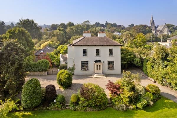 The Corrs’ manager’s secluded south Dublin home on an acre for €4.25m