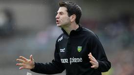 Rory Gallagher  begins the task of reshaping Donegal anew