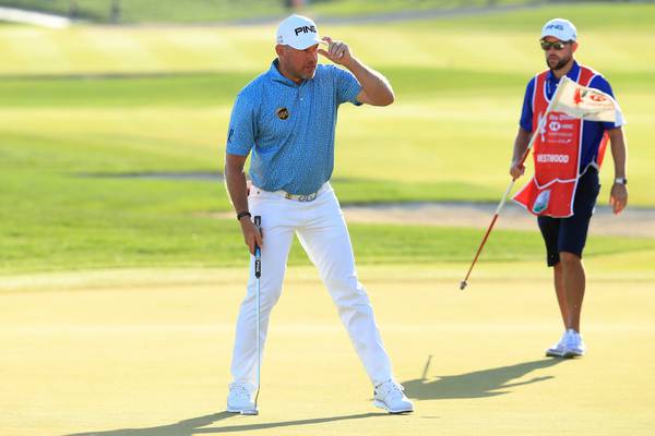 Lee Westwood rolls back the years to lead by one in Abu Dhabi