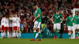 Ireland 1 Denmark 5: Ireland player ratings