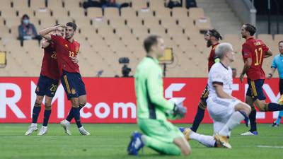 Uefa Nations League: Slick Spain hit Germany for six