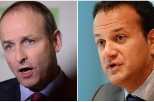 Poll shows Fine Gael and Fianna Fáil are neck-and-neck